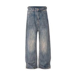 Y2k High Street Washed Blue Baggy Jeans